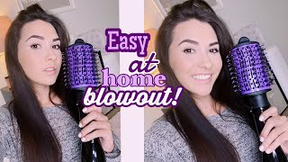 SALON BLOWOUT AT HOME (InfinitiPRO by Conair: The Knot Dr. All-In-One Dryer Brush)