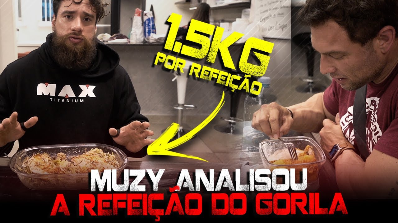 MUZY E GORILA - REFEIÇÃO DIFERENCIADA DO GORILA