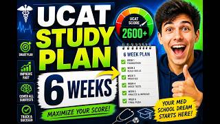 UCAT Study Plan — 6 Weeks Complete Guide