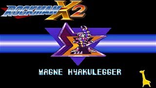 【ロックマンX アニコレ1】初見実況 ロックマンＸ2 #6 マグネ・ヒャクレッガー バイオレン
