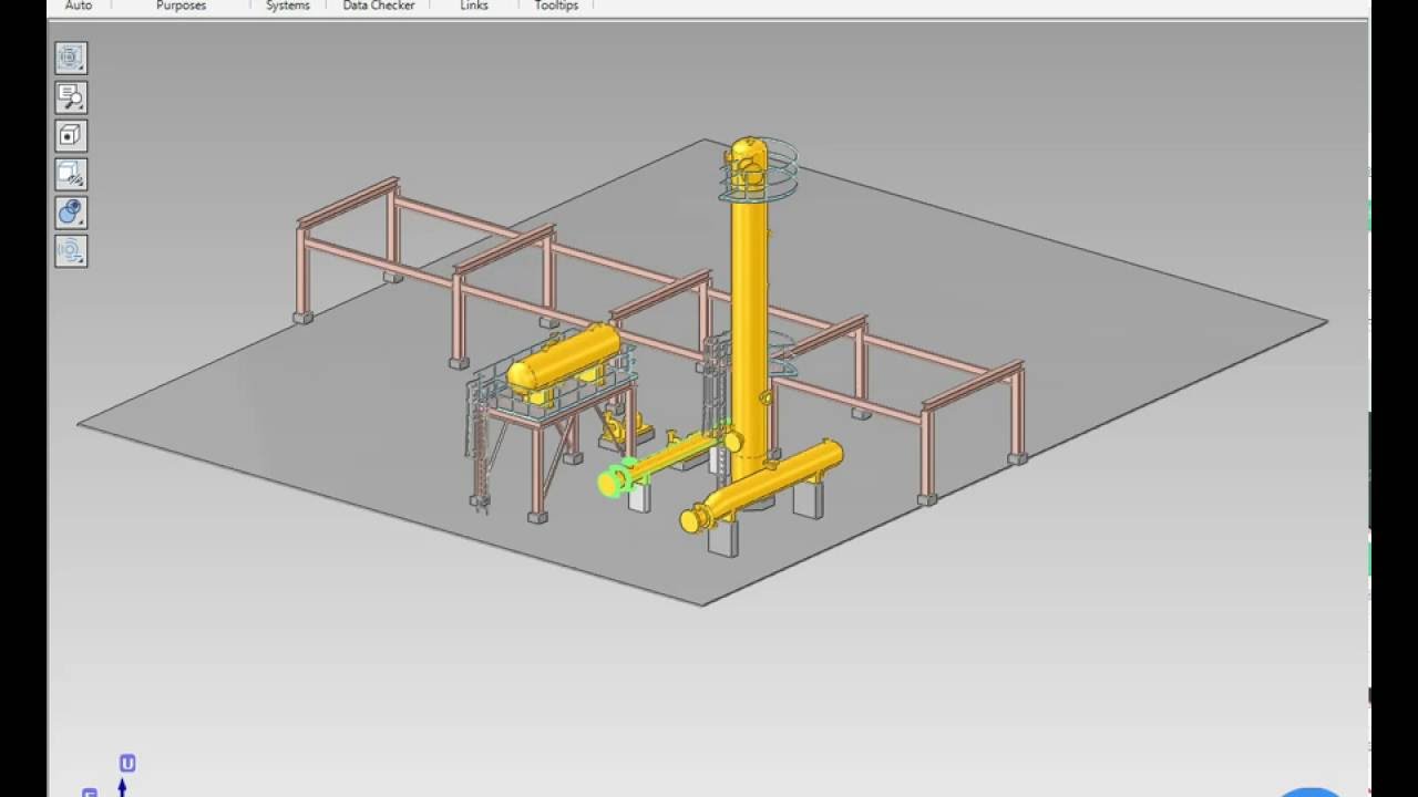 Create Equipment in 3D Model (E3D)