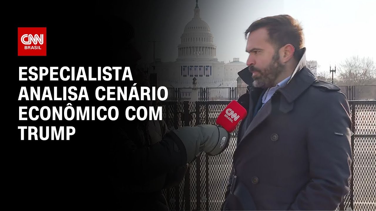 Especialista analisa cenário econômico com Trump | CNN NA POSSE DE TRUMP