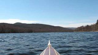 preview picture of video 'Kayaking on Lake Whittingham, Wilmington, Vermont'