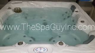 SOLD Used 2016 American Select Spa 110v Hot Tub 47 Jets LEDs Waterfall