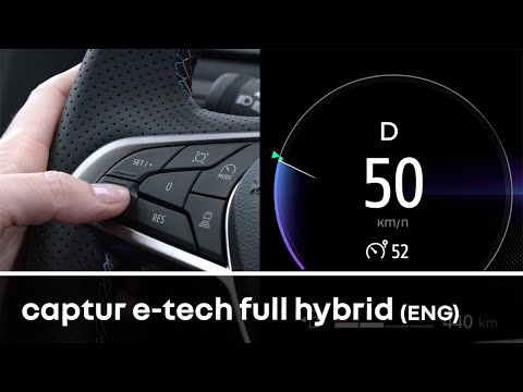 limitator de viteză - Captur E-Tech full hybrid - Renault