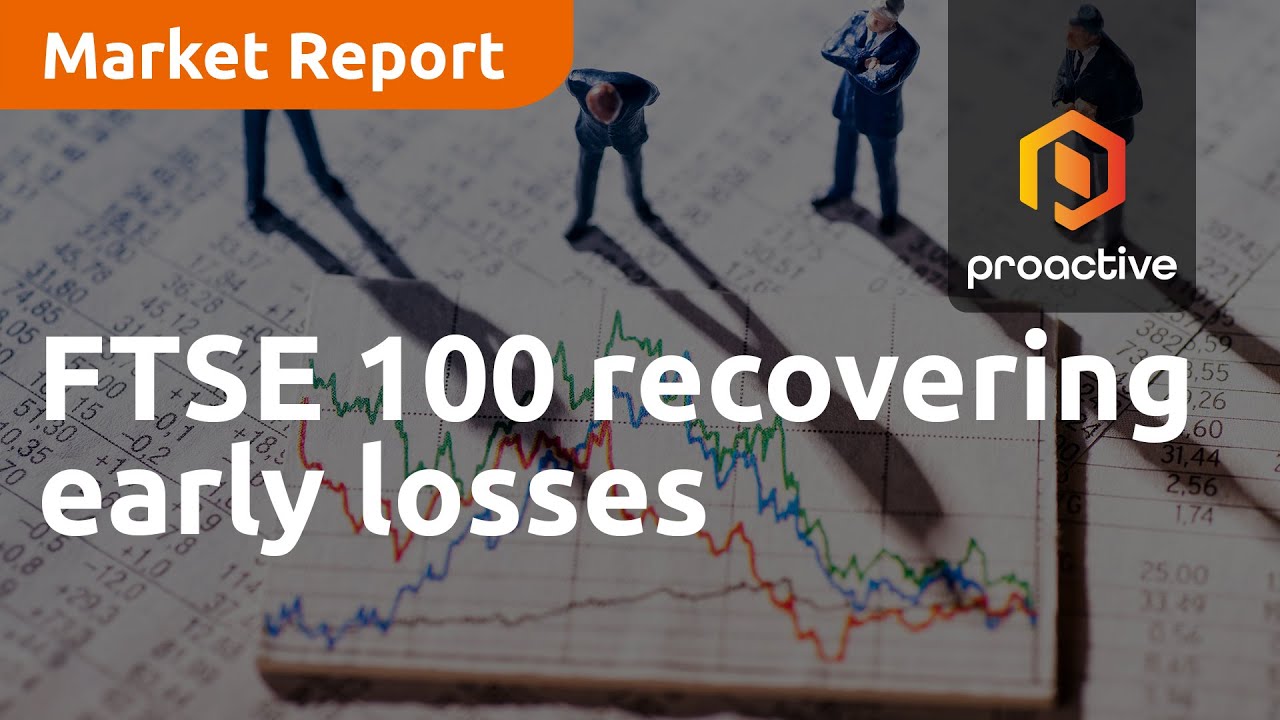 FTSE 100 recovering early losses - Market Report