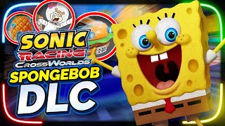NEW Sonic Racing CrossWorlds Update: SpongeBob DLC Gameplay & Details