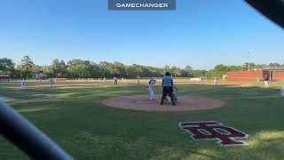 Thomas Dale JV vs Dinwiddie - Bottom of 1st - Hit By Pitch