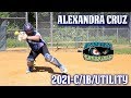 2021, C/1B/Utility player, Skills Video-Alexandra Cruz