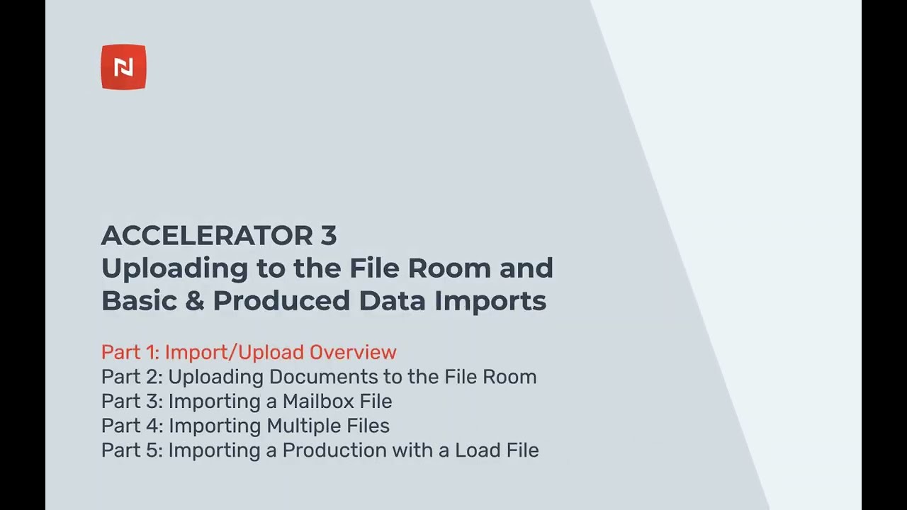 Import Documents - Ediscovery Tutorial (Part 1)