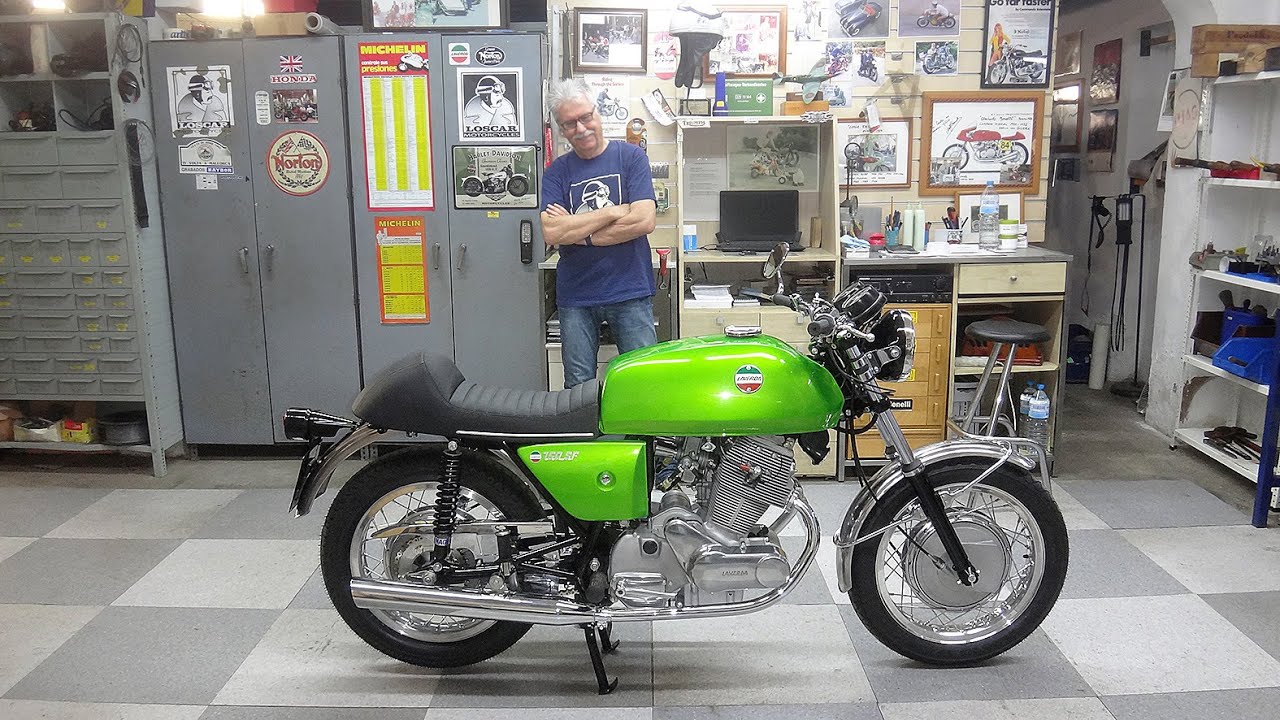 Laverda SF750 restoration by Loscar Motorcycles. Part 5