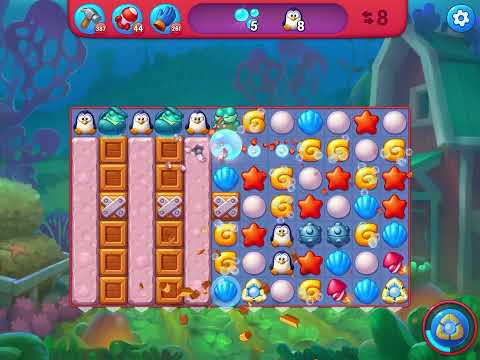 Fishdom Hard level 6389 no boosters フィッシュダム ハード [Friend's]