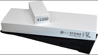 ALTSTONE FUKAMI SERIES 1000 Grit = inexpensive Mini SUEHIRO CERAX - STONE #2