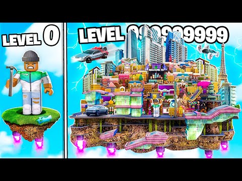 I BUILT A LEVEL 999,999,999 ROBLOX CITY LIFE TYCOON