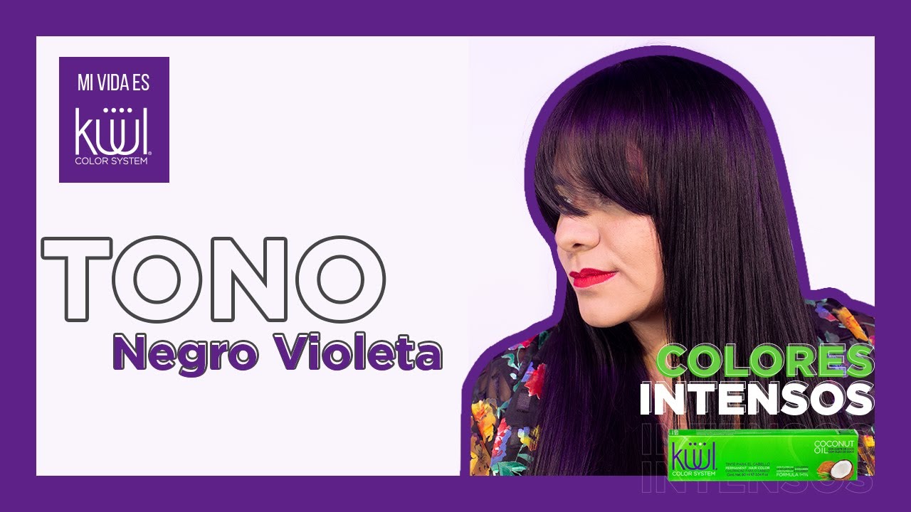 #Tono 🖤💜NEGRO VIOLETA 💜🖤 - El color en tu #cabello que te hacía falta ❤️ - #tutorial 👈