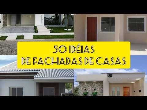 50 idéias de fachadas de casas #casa #fachadas #ideiasdefachadas #simples