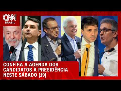 Eleições 2026: Candidatos à Presidência viajam pelo Brasil; veja agendas | CNN AGORA