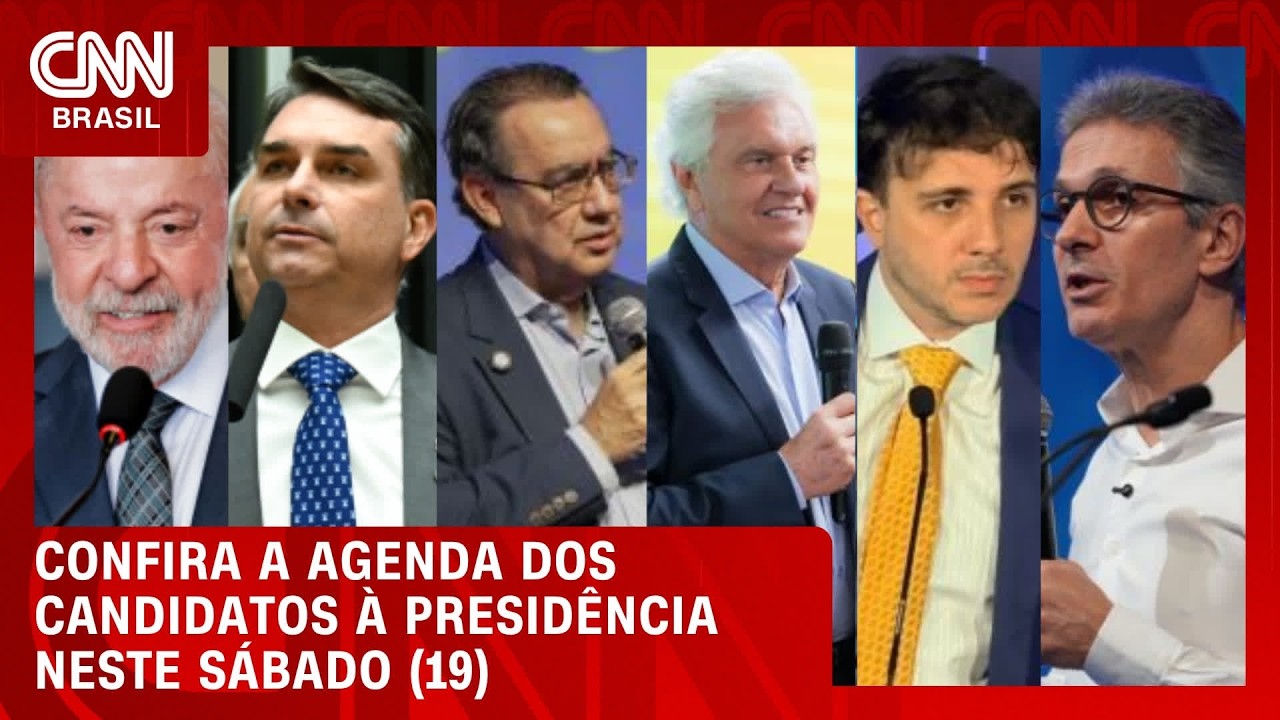 Eleições 2026: Candidatos à Presidência viajam pelo Brasil; veja agendas | CNN AGORA
