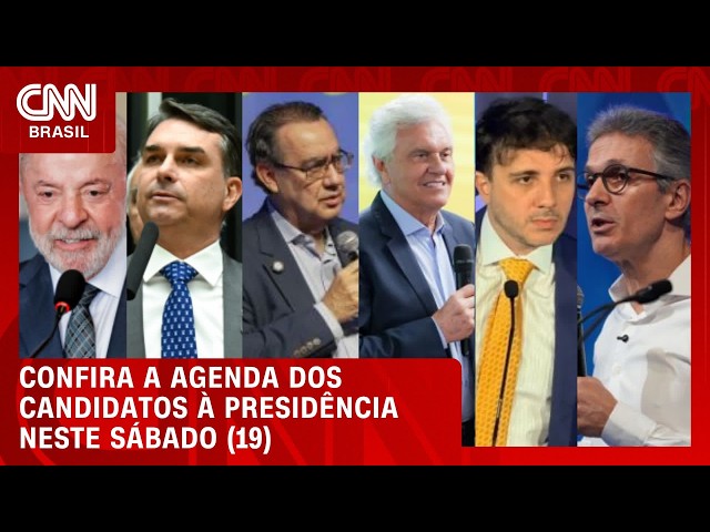 Eleições 2026: Candidatos à Presidência viajam pelo Brasil; veja agendas | CNN AGORA