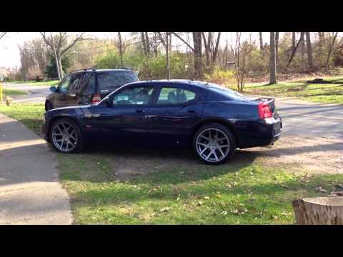 Cherry Bomb Vortex mufflers on 2006 Charger R/T
