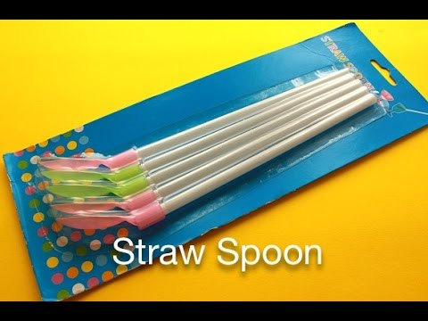 Straw Spoon