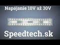 LED rampa - 80 x 3W LED / 10-30V / 21600lm / ECE R10 (310x80x60mm) - Video Youtube