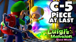 Luigi's Mansion Dark Moon - Old Clockworks - C-5 Piece At Last (Nintendo 3DS Gameplay Walkthrough)
