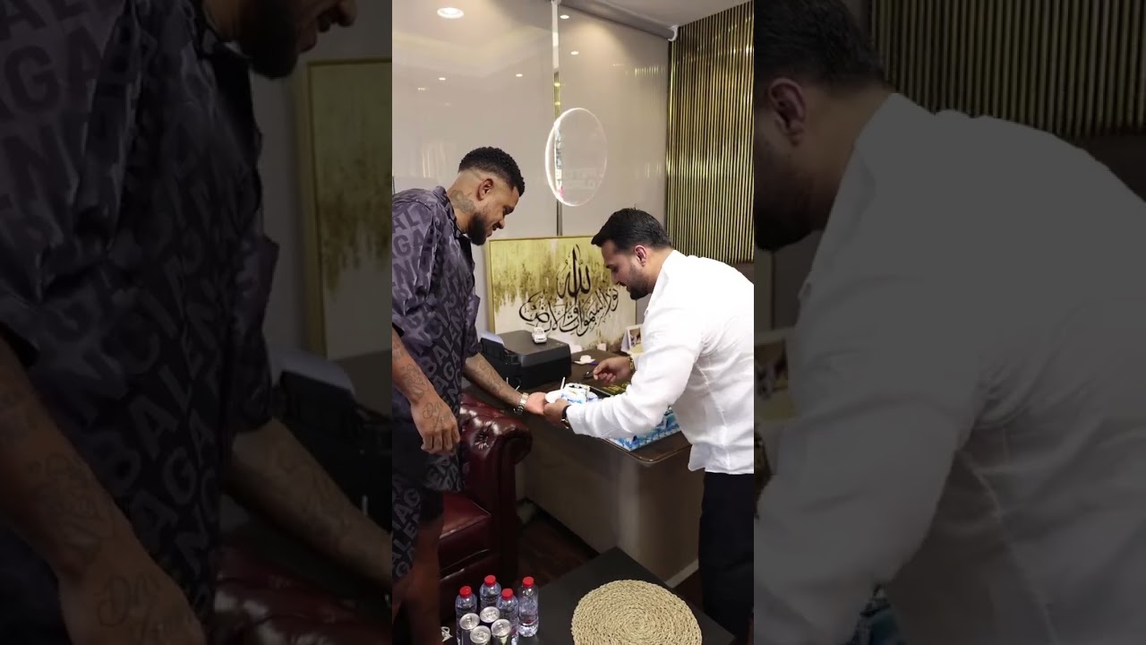 Brazilian #footballer Anselmo Moraes visited Huracan Evo Rent a Car!