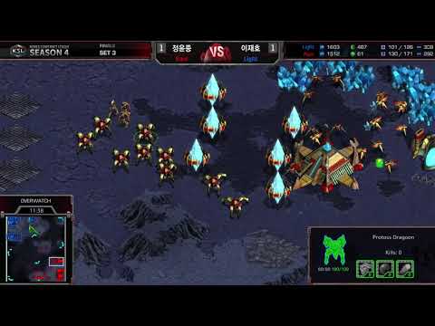 [KSL Season 4 - Final] - Rain vs Light - PvT | StarCraft (Part 2)