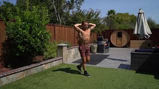Prisoner Curtsy Squat exercise video thumbnail