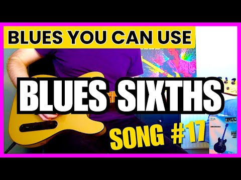 John Ganapes - Blues Sixths (Guitar Cover) Blues You Can Use Song #17