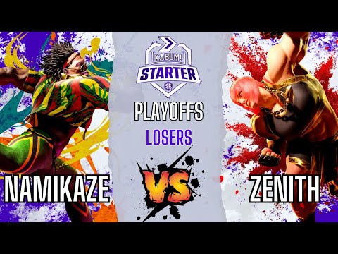 SF6 👊 Namikaze (Dee Jay) vs Zenith (Marisa) 👊 KaBuM! Starter SF6 - Playoffs - Losers Semi-Finals