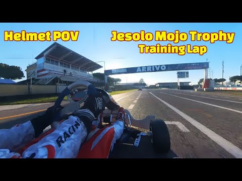 Helmet Onboard - 2024 Mojo Trophy, Jesolo track, practice session