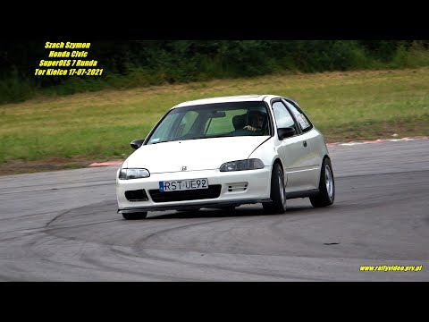 Szach Szymon - Honda Civic - SuperOES 7 Runda Tor Kielce 17-07-2021
