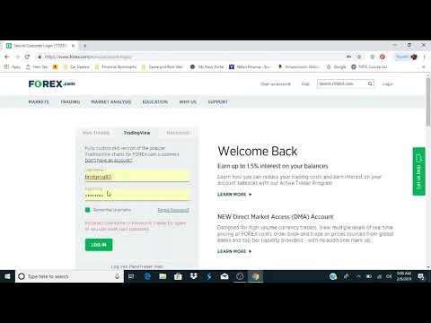 How to setup a Forex.com Demo Account