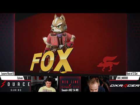 Red Line Smash 62 - SRC | MRRRR (Mario) Vs. Sylvan (Fox)