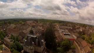 preview picture of video 'Chateau Cuisery vue du ciel'