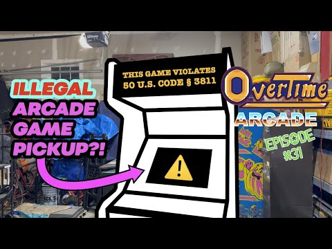 🚨 This Game Wants You to Commit a FELONY! 🚨 ILLEGAL Arcade Machine Pickup! 🚔 Don't tell the FEDS! 🚔
