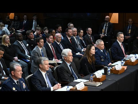 LIVE: FBI, CIA, DNI Directors Testify at Senate Hearing on Worldwide Threats
