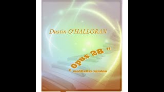 Dustin  O'HALLORAN  : " OPUS 28 "  (( my ) meditative version )