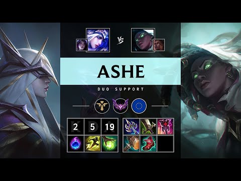 Ashe Support vs Senna - EUW Master Patch 25.19