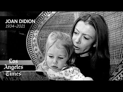 Joan Didion dies; writer chronicled culture with cool detachment