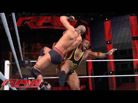 Big E vs. Cesaro: Raw, July 14, 2014