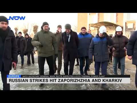 Russian strikes hit Zaporizhzhia and Kharkiv