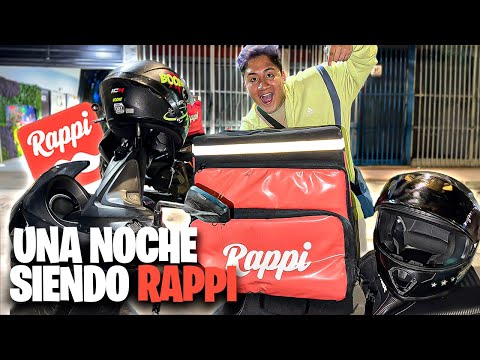 Una noche trabajando en RAPPI ¿vale la pena?