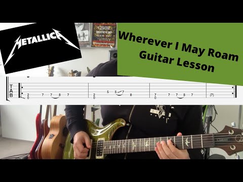 How to Play Wherever I May Roam Intro - Metallica - Guitar Lesson