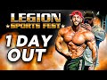 LA MEJOR CONDICION DE MI VIDA a 1 DAY OUT del LEGION SPORT FEST