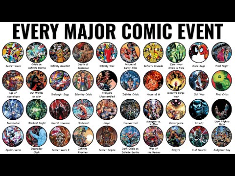 Every Major Comic Event Explained in 96 Minutes (Marvel + DC)