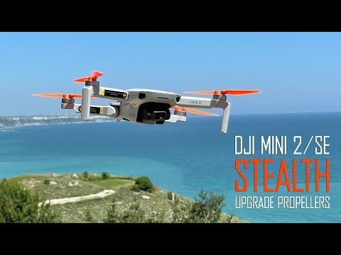DJI Mini 2 / SE STEALTH Upgrade Propellers - x4 Red