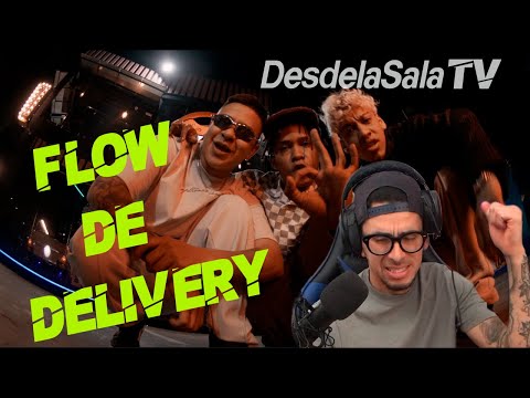 FLOW DELIVERY [REACCION] Junior Caldera ❌ Jeeiph ❌ Trainerluc - Flow Delivery 🛵🛵🛵 #DLSTV